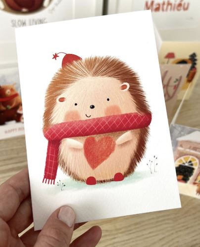 A Hedgehog Full of Holiday Love