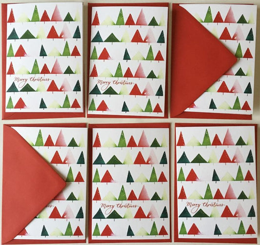 Sleek and Stylish: The Holiday Tree Card