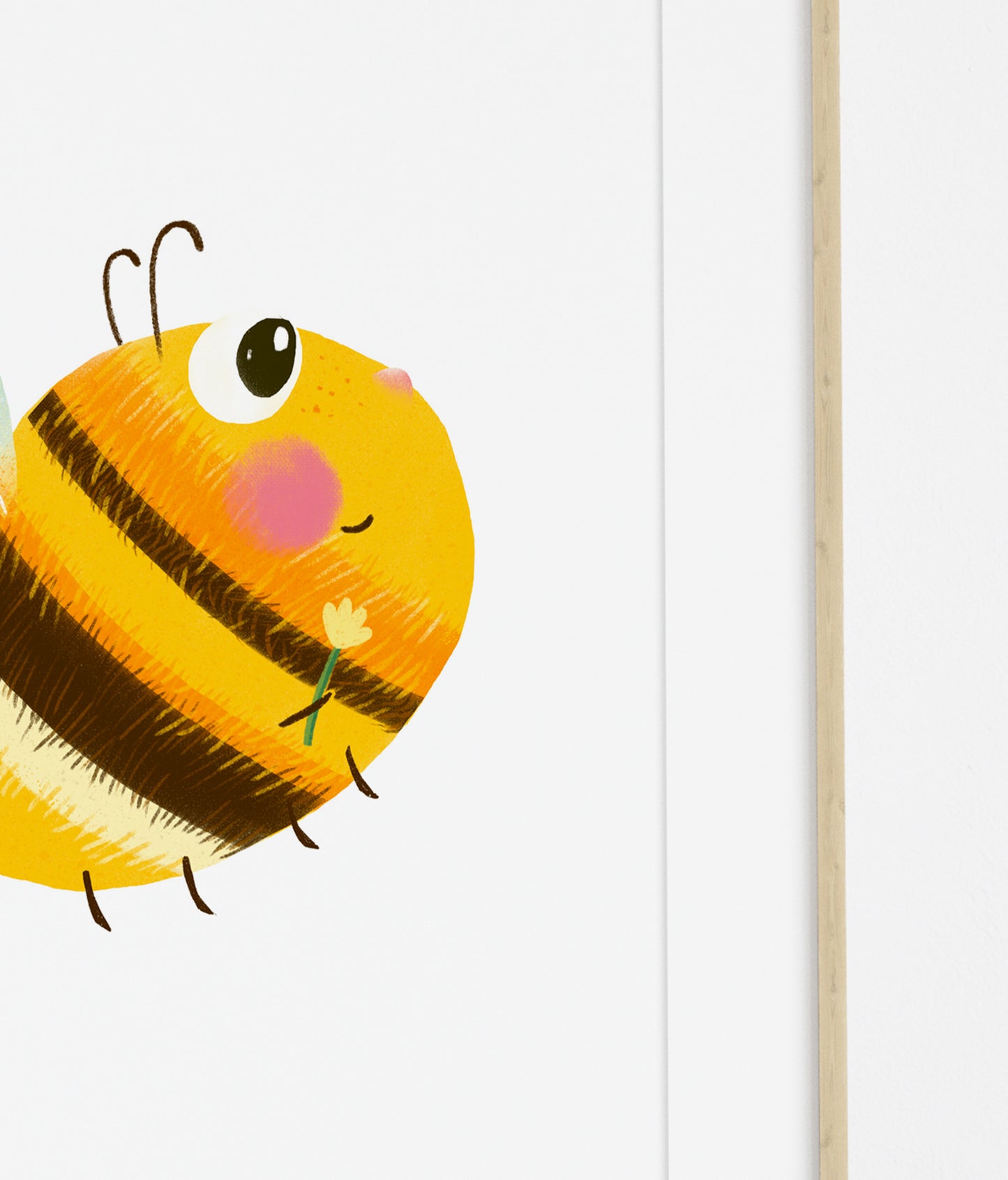 "Happy Bee" Fine Art Print