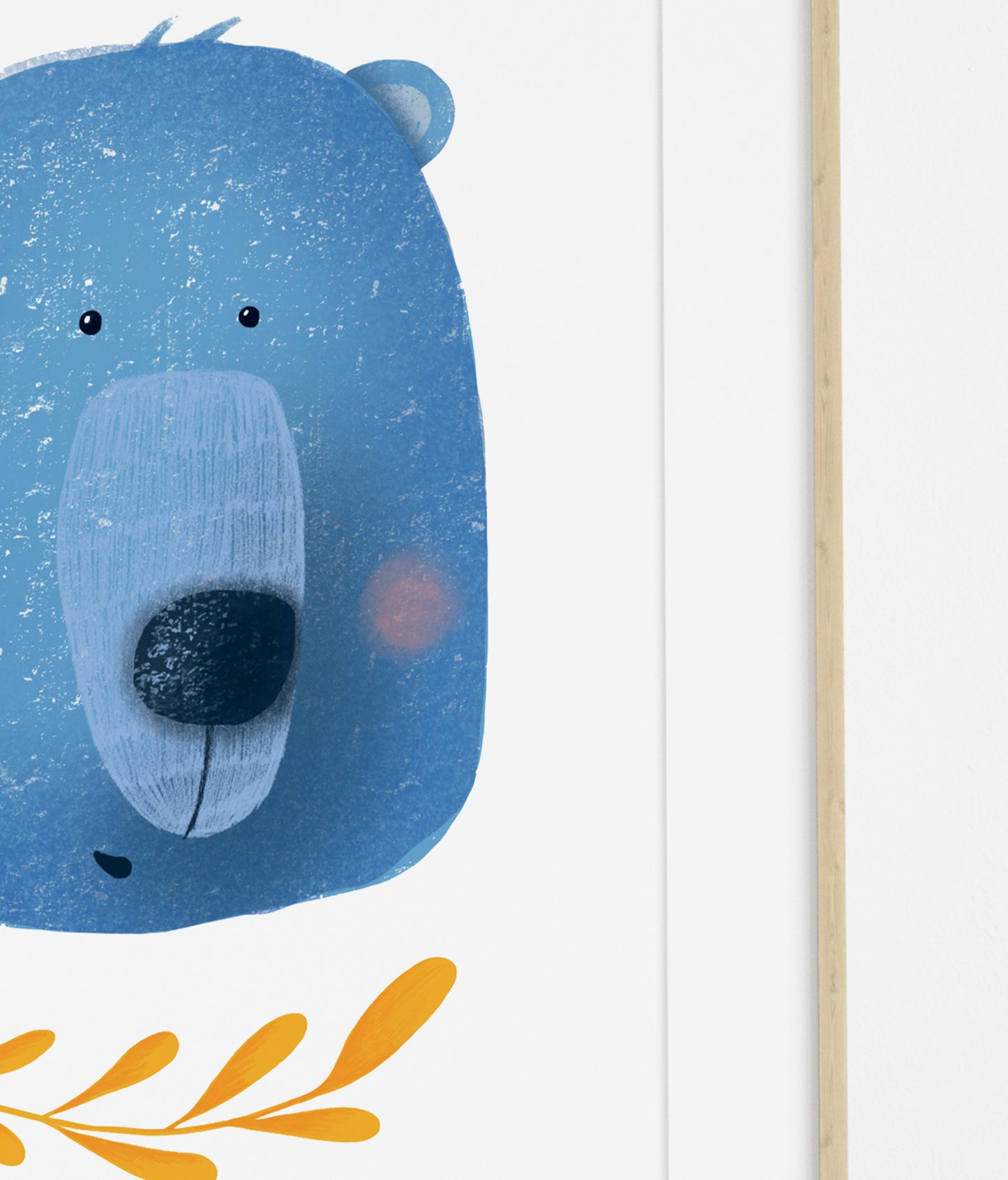 "Blue Bear" Fine Art Print