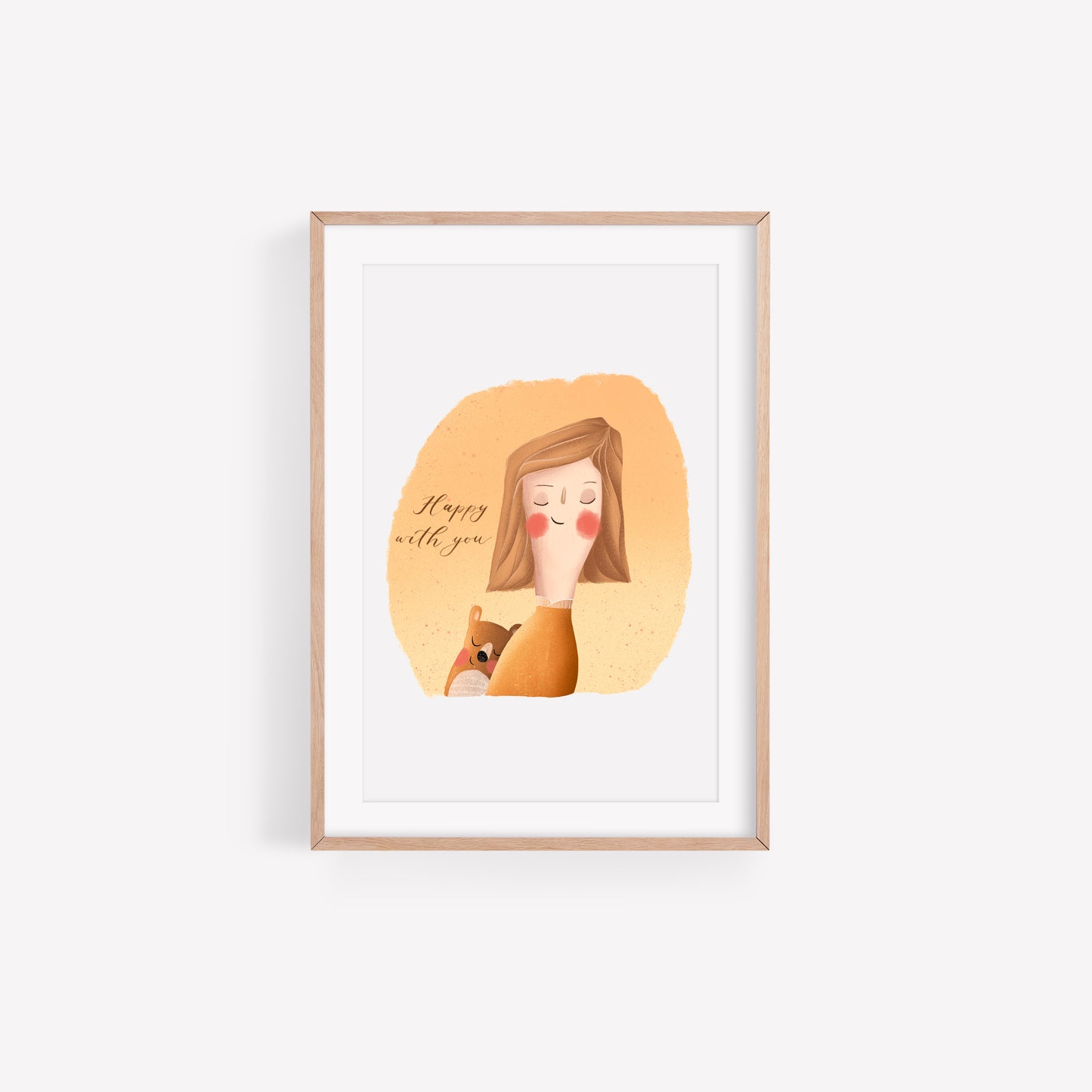 "Happy With You" Fine Art Print