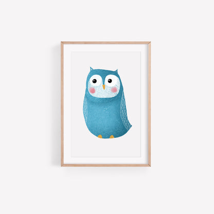 "Wise Little Owl" Fine Art Print