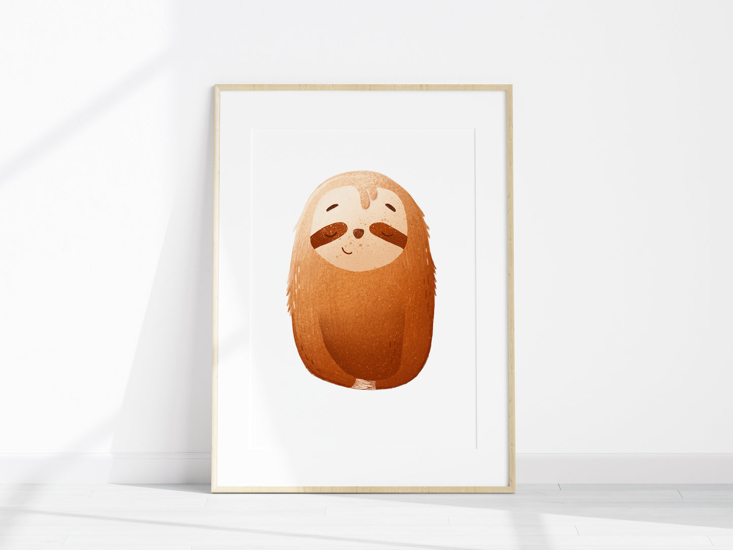 "Sleepy Sloth" Fine Art Print