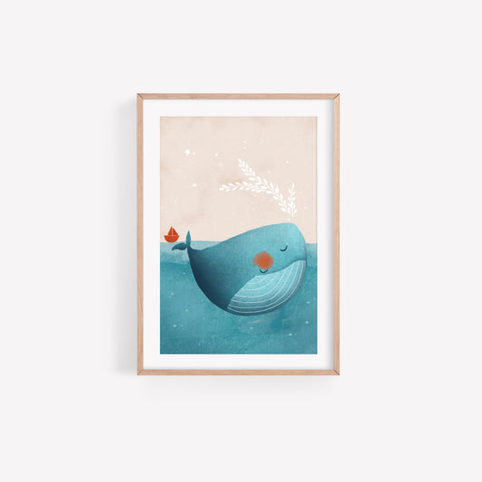 "Gentle Giant of the Sea" Fine Art Print